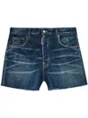 Dsquared2 Denim Shorts In Blue