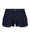Dsquared2 Denim Shorts With Belt Loops