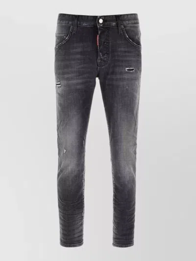 Dsquared2 Denim Skater Jeans In Black