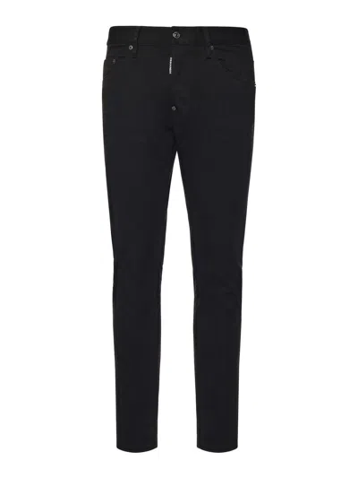 Dsquared2 Denim Skater Jeans In Black