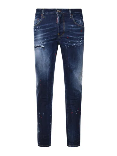 Dsquared2 Denim Skater Jeans In Blue