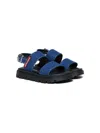 Dsquared2 Sandali Platform In Denim In Blue