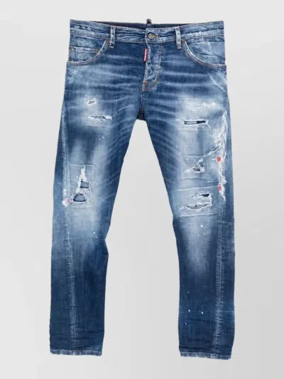 Dsquared2 Denim Straight-leg Jeans In Blue