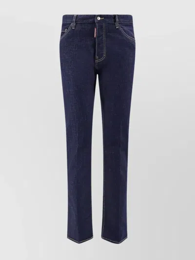 DSQUARED2 DENIM STYLISH CONTRAST STITCHING