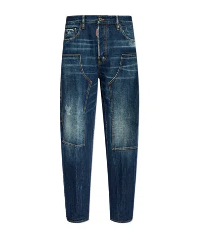 Dsquared2 Straight-leg Jeans In Blue