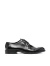 Dsquared2 Men's Polished-finish Lace-up Shoes In Black