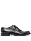 Dsquared2 Men's Polished-finish Lace-up Shoes In Black