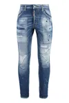 Dsquared2 Distressed Slim-fit Jeans In C
