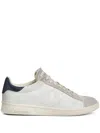 Dsquared2 Dirty Maple Leaf Boxer Leather Sneakers