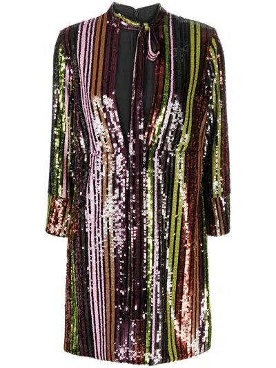 DSQUARED2 DISCO QUEEN SEQUIN-EMBELLISHED MINIDRESS