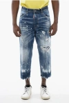 Dsquared2 Distressed Cropped Jeans