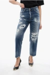 Dsquared2 Distressed Boston Fit Denims 18cm