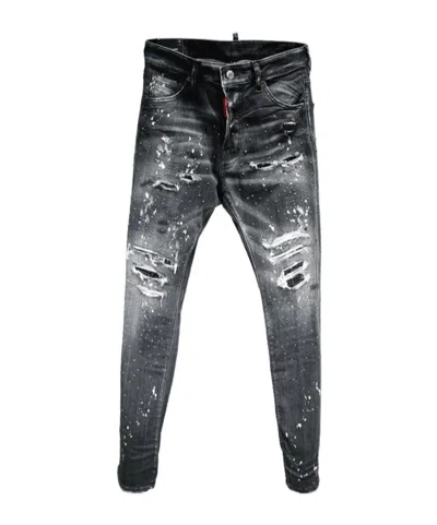 Dsquared2 Distressed Cool Guy Jeans In Gray