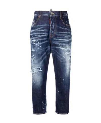 Dsquared2 Distressed Boyfriend Jeans