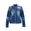 DSQUARED2 DSQUARED2 DISTRESSED DENIM JACKET