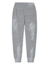 Dsquared2 Distressed-detail Track Pants In Gray