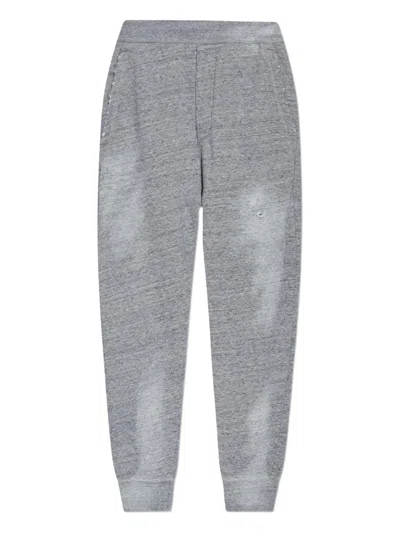 DSQUARED2 DISTRESSED-DETAIL TRACK PANTS