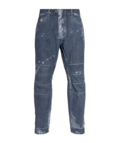 Dsquared2 Distressed Details Jeans In Blue
