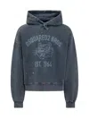 Dsquared2 Cypro Hoodie In Navy Blue