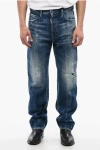 Dsquared2 Distressed Effect 642 Mid Washed Jeans 20 Cm