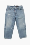 Dsquared2 Distressed Effect Boston Jeans In Blue
