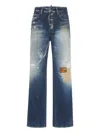 Dsquared2 Distressed-effect Jeans In Blue