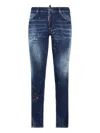 Dsquared2 Distressed-effect Jeans In Blue