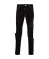 Dsquared2 Distressed-effect Jeans In Black