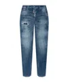 Dsquared2 Distressed-effect Jeans In Blue