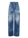 Dsquared2 Distressed-effect Jeans In Blue