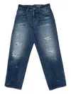 Dsquared2 Distressed-effect Jeans In Blue