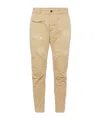 Dsquared2 Distressed-effect Sim-cut Trousers In Nude