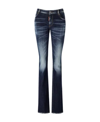 DSQUARED2 DSQUARED2 HIGH-WAISTED FLARED JEANS