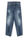 Dsquared2 Distressed Jeans In 蓝色