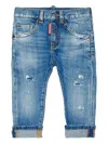 Dsquared2 Distressed Jeans In Blue
