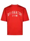 Dsquared2 Distressed Logo-print T-shirt In Multi
