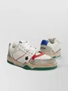 Dsquared2 Distressed Maple Leaf Panelled Sneakers