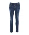 Dsquared2 Stretch Denim Jennifer Jeans In Blue