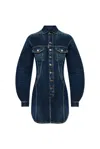 DSQUARED2 DSQUARED2 DISTRESSED MINI DENIM DRESS