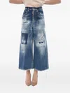 Dsquared2 Distressed Page Jeans In Multi