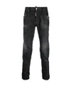 Dsquared2 Regular Fit Jeans In Black