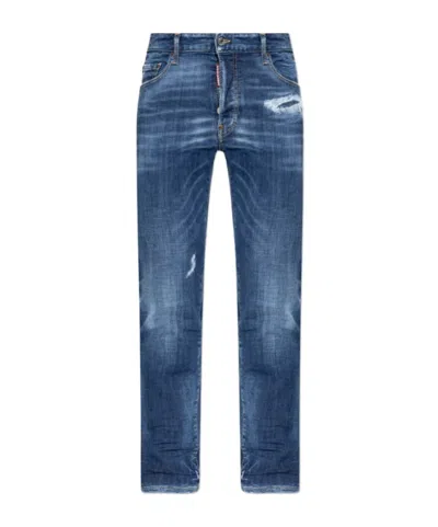 DSQUARED2 DSQUARED2 DISTRESSED SKINNY JEANS