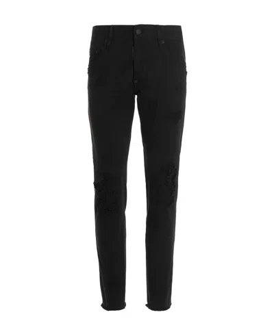 DSQUARED2 DISTRESSED SKINNY JEANS