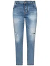 DSQUARED2 DSQUARED2 DISTRESSED SKINNY JEANS