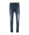 Dsquared2 Slim Fit Jeans In Blue
