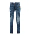 Dsquared2 Ripped Slim-fit Jeans In Blue