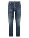 Dsquared2 Distressed Trousers In Blue