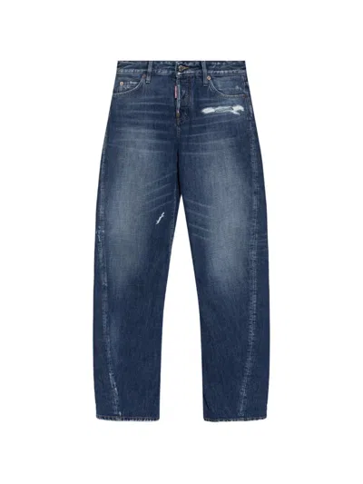 DSQUARED2 DISTRESSED TROUSERS