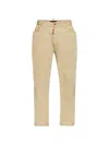 Dsquared2 Distressed Trousers In Neutral