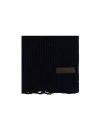 Dsquared2 Distressed Wool Scarf In Black